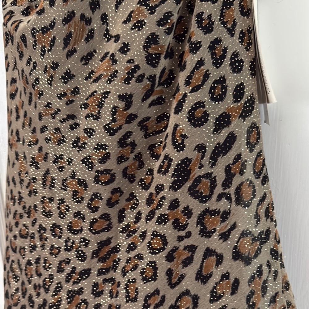 Leopard Print One-Shoulder Dress - Picture 3 of 7